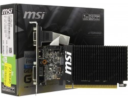 Видеокарта MSI GT710 1GD3H LP (1024Mb, 64 Bit, DDR3, 954/1600, D-SUB, DVI, HDMI, PCI-Express) RTL, Пенза.