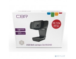 Камера Web CBR CW 855HD (1 Мпикс, 1280 X 720, USB 2.0) черный, Пенза.