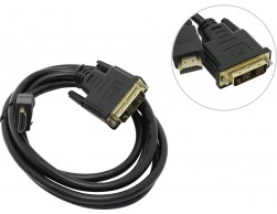 Кабель HDMI-DVI, 1.8м, экран, Single Link [CC-HDMI-DVI-6], Пенза.