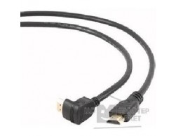 Кабель HDMI Bion BXP-CC-HDMI490-018 1.8м (V. 1.4 с поддержкой 3D, угловой разъем, позолоченный, экран) черный, Пенза.