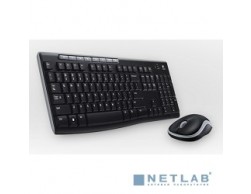 Беспроводной комплект клавиатура + мышь Logitech Wireless Combo MK270 USB (920-004518) Black, Пенза.