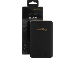 Твердотельный накопитель 500Gb Smartbuy S3 Drive (SB512GB-S3DB-18SU30) (USB 3.0, 1.8'') Black, Пенза.
