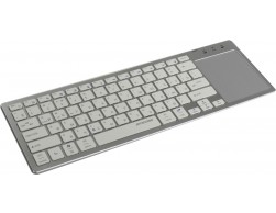 Клавиатура Jet.A SlimLine K6 BT (ультракомпактная, Bluetooth, аккумулятор, тачпад) серебристый, Пенза.
