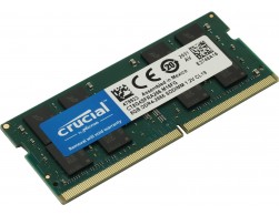 Память DDR-IV 8GB SO-DIMM (PC4-21300) 2666MHz (CT8G4SFRA266) Crucial, Пенза.