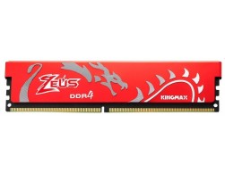 Память DDR-IV 16GB (2x8GB) (PC4-25600) 3200MHz (KM-LD4A-3200-16GDHR16) Kingmax Zeus Dragon CL16, Пенза.