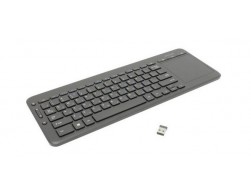 Клавиатура Microsoft All-In-One Media (беспроводная, Touchpad, USB) черная, Пенза.