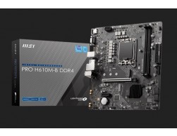 Мат.плата MSI PRO H610M-B RTL (S1700, H610, 2xDDR4, PCI-E x16, 1 X M2, D-SUB, HDMI, MATX), Пенза.