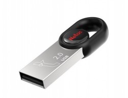 Флеш диск USB 2.0 Netac 32Gb UM2 (NT03UM2N-032G-20BK) серебристый, Пенза.