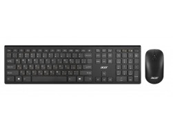 Беспроводной комплект клавиатура + мышь Acer OKR030 (ZL.KBDEE.005) (Slim, USB) черный, Пенза.