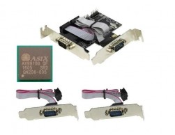 Контроллер ORIENT XWT-PE4SV1LP RTL PCI-Ex To COM 4-Port (ASIX AX99100), Пенза.