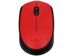 Манипулятор Мышь Logitech M170 (910-004648) красный, Пенза.