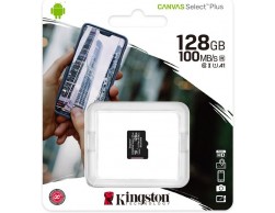 Карта памяти Micro SecureDigital 128Gb Class 10 Kingston (SDCS2/128GBSP) UHS-I, Пенза.