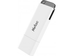 Флеш диск USB 2.0 Netac U185 16GB (NT03U185N-016G-20WH) белый, Пенза.