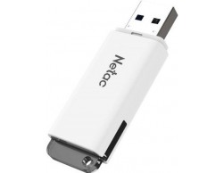 Флеш диск USB 3.0 Netac U185 128Gb (NT03U185N-128G-30WH) Белый, Пенза.