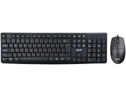 Проводной комплект клавиатура + мышь Acer OMW141 [ZL.MCEEE.01M] (USB) черный, Пенза.