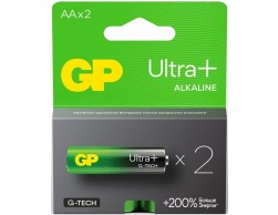 Батарея GP Ultra Plus Alkaline 15AUPA21-2CRSB2 (AA) (2 шт. в уп-ке), Пенза.