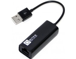 Сетевая карта 5bites UA2-45-02BK (USB2.0 -≫ RJ45 10/100 Мбит/с, 10см), Пенза.