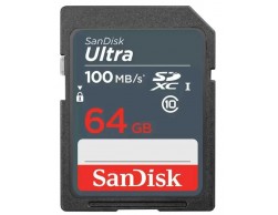 Карта памяти SecureDigital 64GB Sandisk Class 10 Ultra UHS-I (SDSDUNR-064G-GN3IN), Пенза.