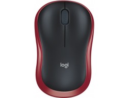 Манипулятор Мышь Logitech M185 (910-002240/910-002633) черный/красный, Пенза.