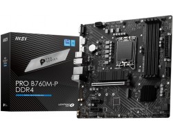 Мат.плата MSI PRO B760M-P (S1700, B760, 4xDDR4, PCI-Ex16, 2xM2,Type-C, D-SUB, HDMI, DP MATX), Пенза.