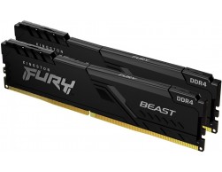 Память DDR4 64GB (2x32GB) 3200MHz (KF432C16BBK2/64) Kingston CL16 FURY Beast Black, Пенза.