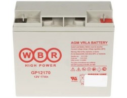 Батарея аккумуляторная WBR GP12170 (28W) (12V 17Ah), Пенза.