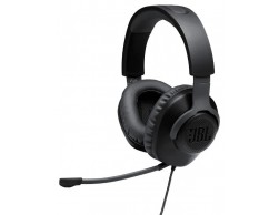 Наушники JBL Quantum 100 (JBLQUANTUM100BLK) (20 Гц - 20 кГц, 32 Ом, 1x3.5 мм, кабель 1.2 м) черный, Пенза.