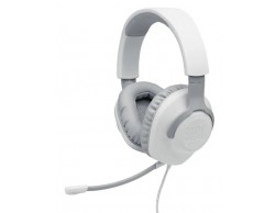 Наушники JBL Quantum 100 (JBLQUANTUM100WHT) (20 Гц - 20 кГц, 32 Ом, 1x3.5 мм, кабель 1.2 м) ,белый, Пенза.