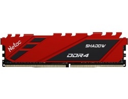 Память DDR4 8GB 3200MHz (NTSDD4P32SP-08R) Netac CL16 1.35V Red Radiator, Пенза.