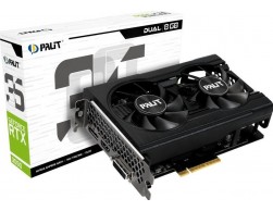 Видеокарта PALIT PA-RTX3050 DUAL (8192Mb, 128 Bit, GDDR6, 1552/14000, DVI. HDMI, DP, PCI-Express) RTL, Пенза.