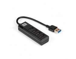 Контроллер HUB USB 3.0 ExeGate EX296923RUS 4-в-1 ExeGate DUB-3213 (кабель-адаптер USB3.0 --≫ 3xUSB2.0, 1xUSB3.0, Plug&Amp;Play, черный), Пенза.