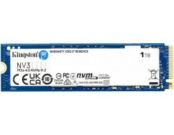 Твердотельный накопитель SSD 1Tb KINGSTON (SNV3S/1000G) NV3 NVMe PCIe 4.0 x4 (R6000/W4000), Пенза.