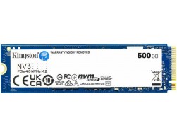 Твердотельный накопитель SSD 500Gb KINGSTON (SNV3S/500G) M.2 (22x80), NVMe, PCIe 4.0 x4 RTL (R5000/W3000), Пенза.