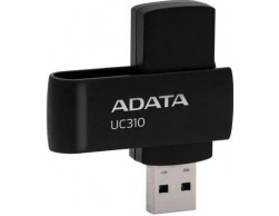 Флеш диск USB 3.2 A-DATA 128Gb (UC310-128G-RBK) черный, Пенза.