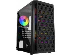 Корпус MidiTower POWERCASE (CMIMTB-L3) Mistral Micro T3B TEMPERED GLASS 2x140 + 1x120 FAN Black MATX, Пенза.