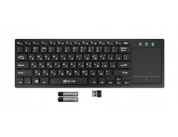 Клавиатура беспроводнная Oklick 830ST USB Радиоканал, Тачпад (черный), Пенза.