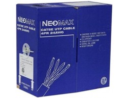 Кабель UTP Cat.5e 4 пары (305 м) NEOMAX (0.51мм, медь, до 200 МГц) [NM10101], Пенза.