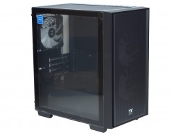 Корпус MicroTower THERMALTAKE (CA-1Y8-00S1WN-01)Versa H16 TG ARGB MATX без БП с окном, Пенза.
