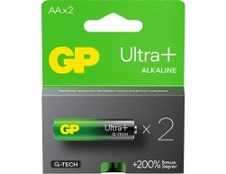 Батарея GP Ultra Plus Alkaline 15AUPA21-2CRSB2 AA (2шт) блистер, Пенза.