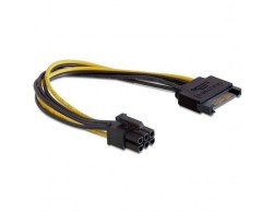 Разветвитель питания Cablexpert CC-PSU-SATA, SATA-&Gt;PCI-Express 6pin, для подключения в/к PCI-Е (6pin) к б/п ATX, Пенза.