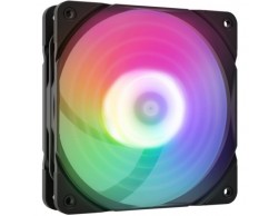 Вентилятор для корпуса 120x120x25mm Zalman ZM-AF120R ARGB черный, 120 мм, 1500 об/мин, 24.3 дБ, 4 Pin, Пенза.