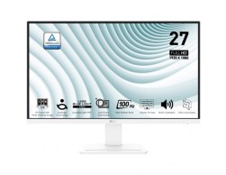 Монитор 27'' MSI Pro MP273AW IPS 1920x1080, 100 Гц, 4 мс, 16:9, 300 кд/м2, 1xHDMI, 1xDP, белый &Lt;9S6-3PB4CH-217&Gt;, Пенза.