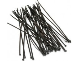 Стяжка эластомерная Hyperline 250мм х 3.6мм, полиамид, 100шт [Gt-250ibc], Пенза.