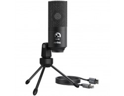 Микрофон Fifine K680 черный (проводной, настольный, -34 дБ, от 20 Гц до 20000 Гц, USB Type-B), Пенза. Микрофон Fifine K680 черный (проводной, настольный, -34 дБ, от 20 Гц до 20000 Гц, USB Type-B), Пенза.