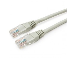 Патч-корд UTP Cablexpert PP6U-1M кат.6, 1м, литой, многожильный (серый), Пенза.