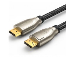 Кабель DisplayPort Ugreen ,1м, черный, экран, пакет, позолоченные разъемы, экранированный кабель (60842), Пенза.