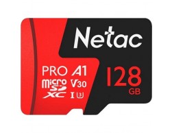 Карта памяти Micro SecureDigital 128Gb Class 10 Netac P500 Extreme Pro (NT02P500PRO-128G-S) UHS-I U3 V30 100Mb/S (без адаптера), Пенза.