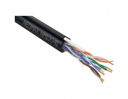 Кабель NEOMAX [NM20031] F/UTP Cat.5e 4 пары (1/305 м) 0.52 мм (24 AWG) Vедь, внешний, PE, Fluke Tested, Пенза.