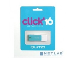 Флеш диск USB 2.0 QUMO 16GB Click (QM16GUD-CLK-Azure), Пенза.