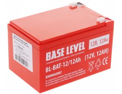 Батарея аккумуляторная BaseLevel BL-BAT-12/12Ah (12V 12Ah), Пенза.